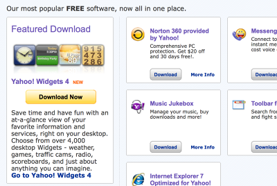 Yahoo! Software Center - jamie young