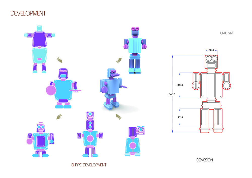 BOXBOT-toy design - Yang Zhao