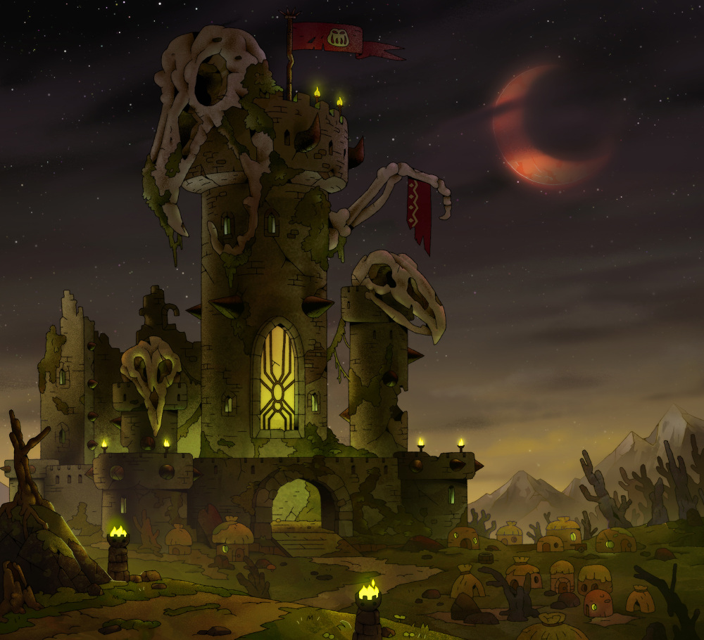 Background Painting - Tom Eichacker