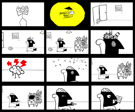Brain Rain - Ilustrador - Animador