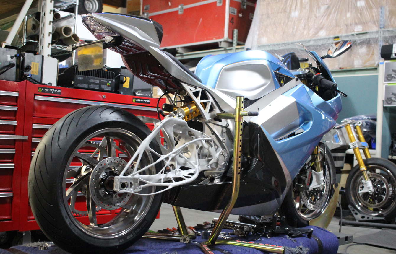 Lightning Motorcycles LS218 Swingarm Andreas Bastian Work