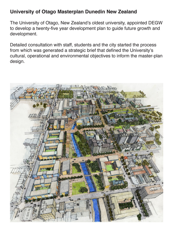 University of Otago masterplan