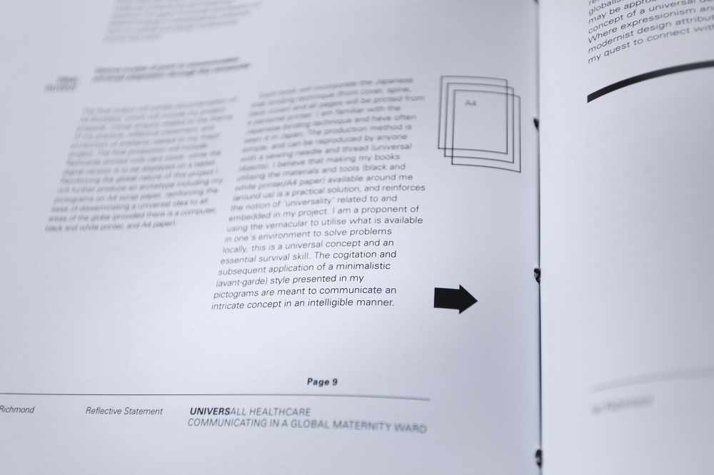 3. Reflective Statement: Univers 'All' - Ian Richmond Digital Portfolio