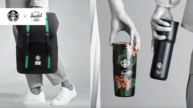 Starbucks Backpack STARBUCKS X HERSCHEL SUPPLY COLLECTION - Yueqi Liang