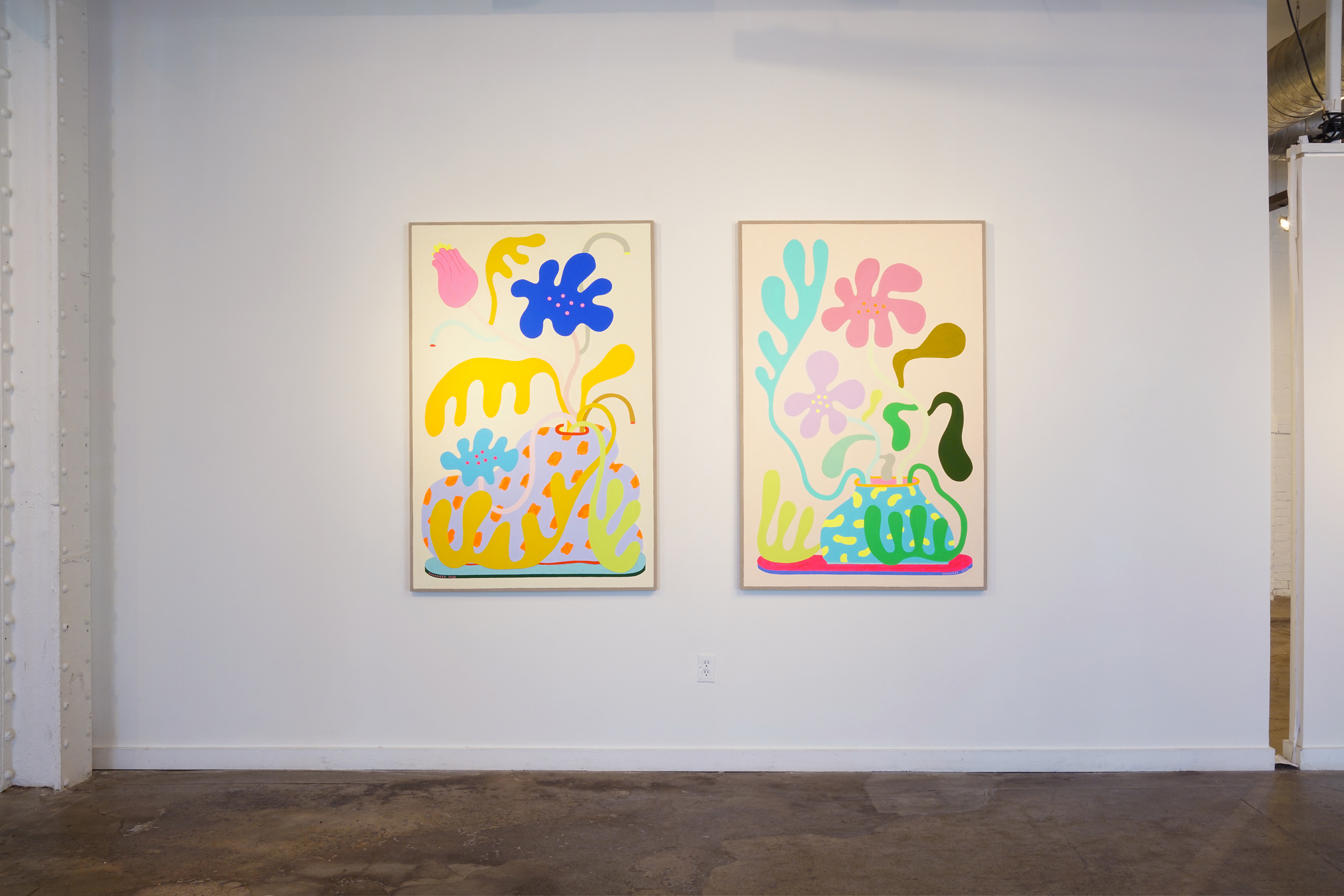 Bouquet Paintings & Other Works - Adam Frezza & Terri Chiao — CHIAOZZA