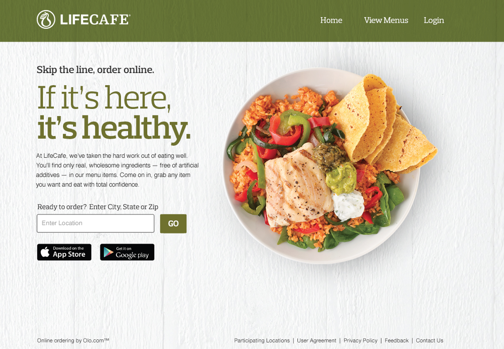 LifeCafe new menu (w/video) - Brendan Loughrey