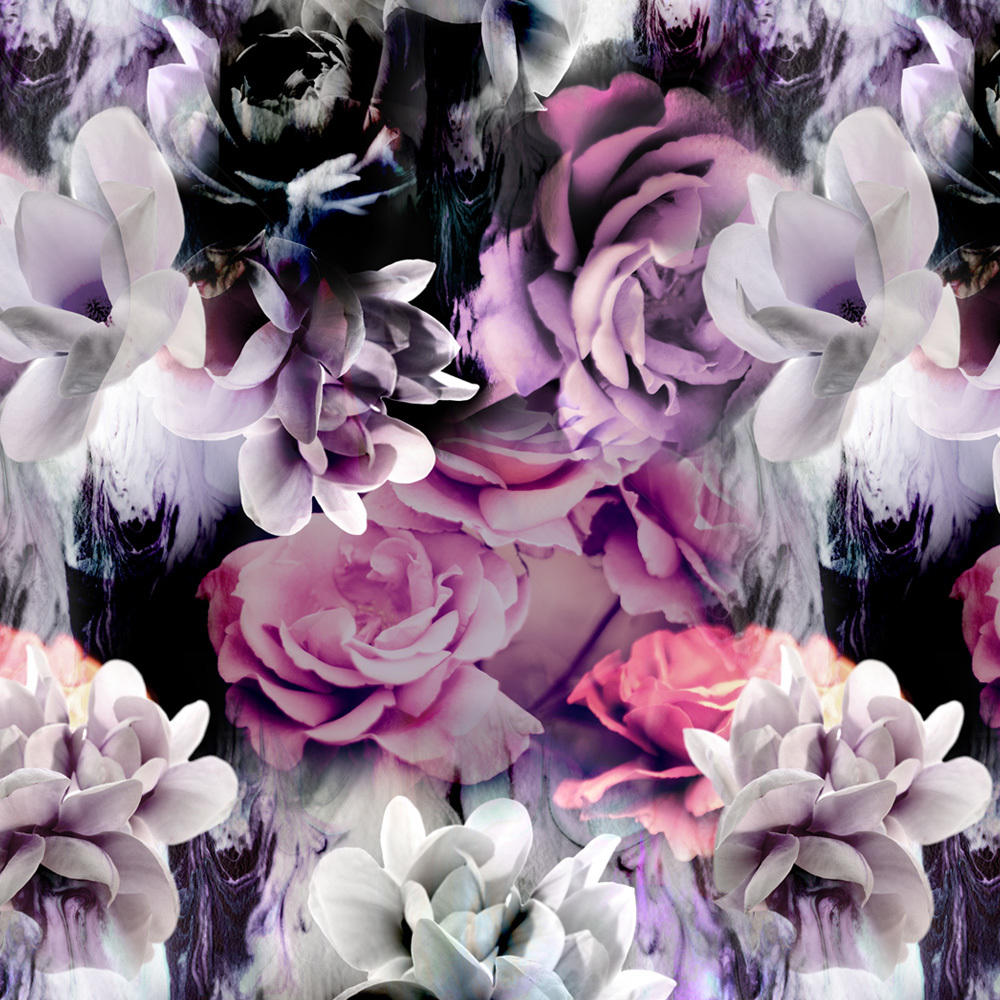 romance floral pattern design