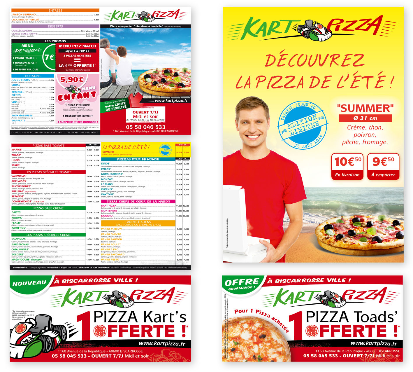 Kart Pizza pbgraphicartist
