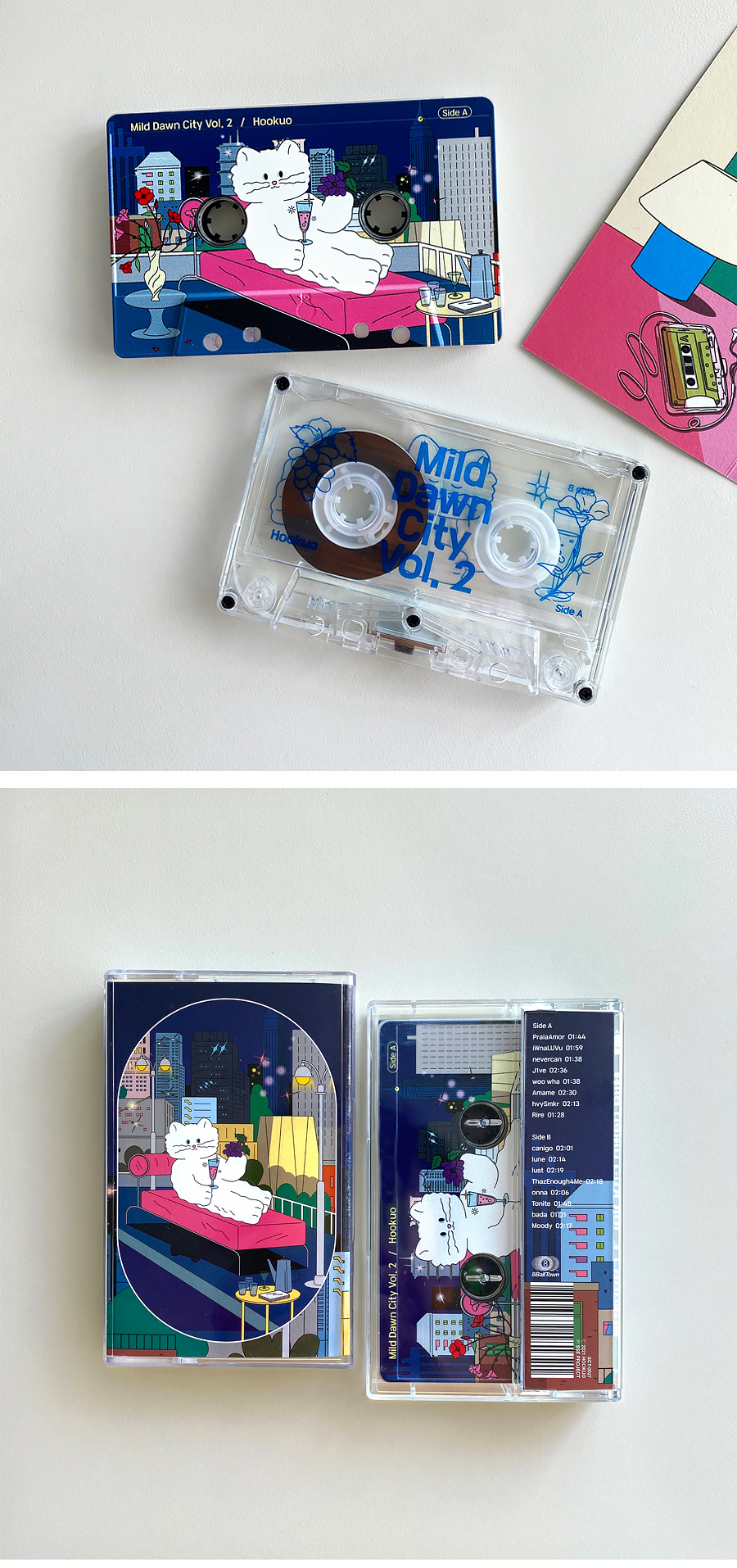 【中古】 Dawn ＆ the Blue Light District CityCityCity Mild Dawn City Vol.2 - Cassette Tape - AE SHOONG