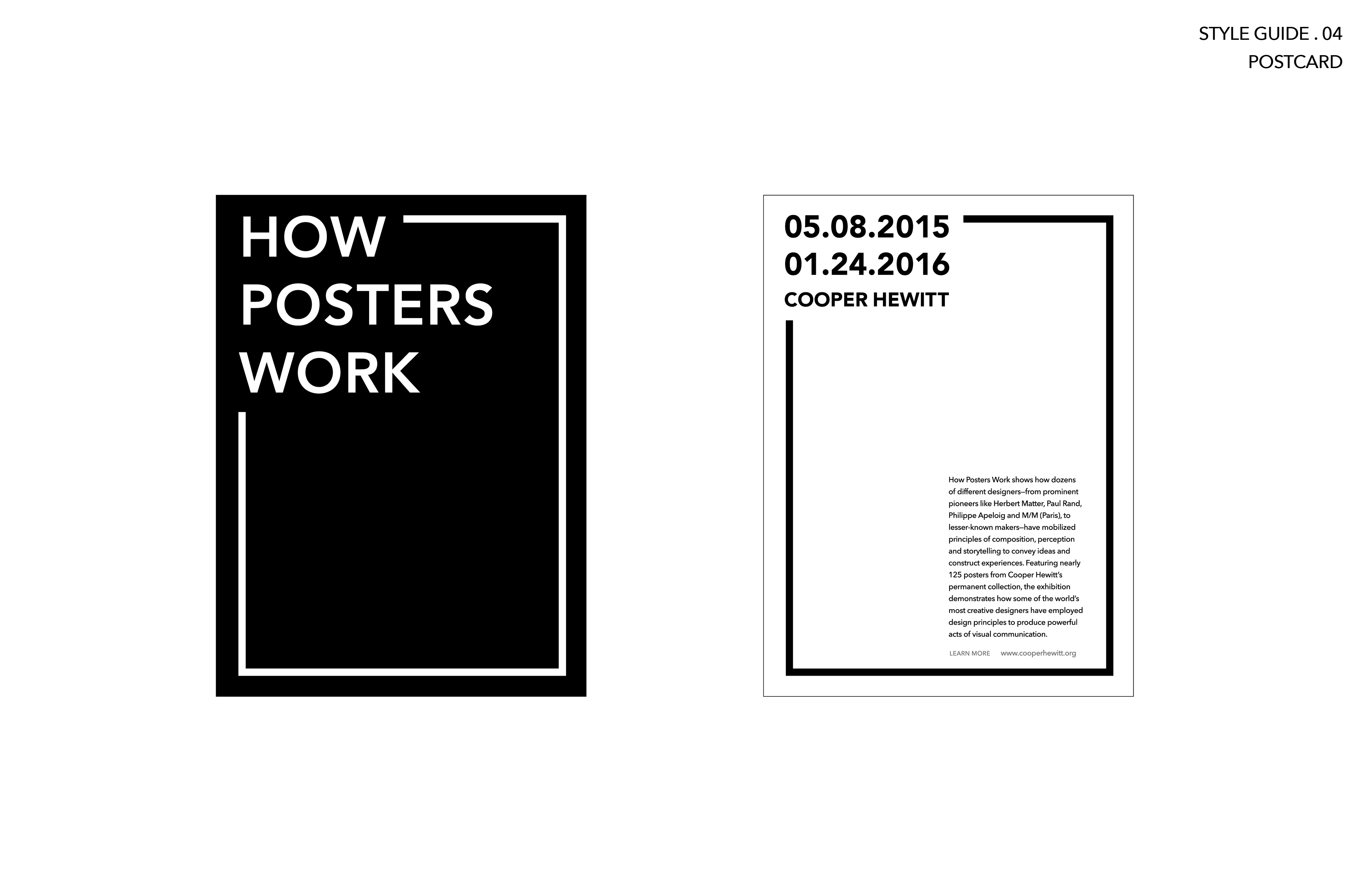 How Posters Work ZHENG Graphic Design
