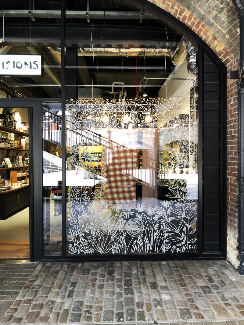 Coal Drops Yard - Kitchen Provisions Window Display - Rachel Victoria ...