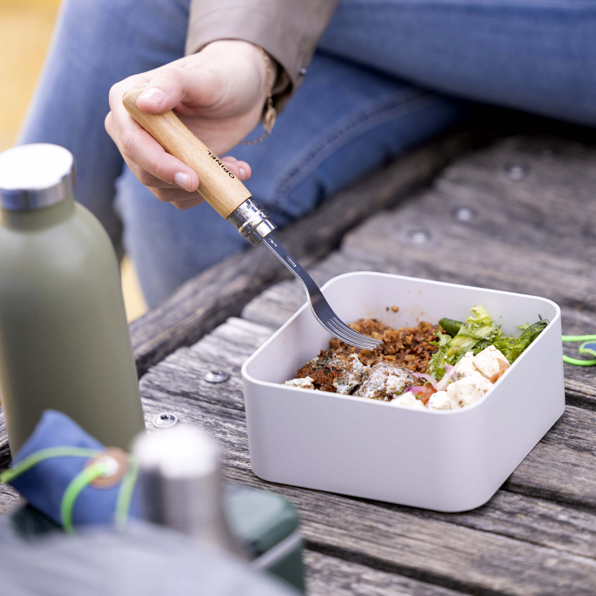 Set Asciugamani Cucina Opinel Picnic Plus - Larghezza 220 Cm (circa)