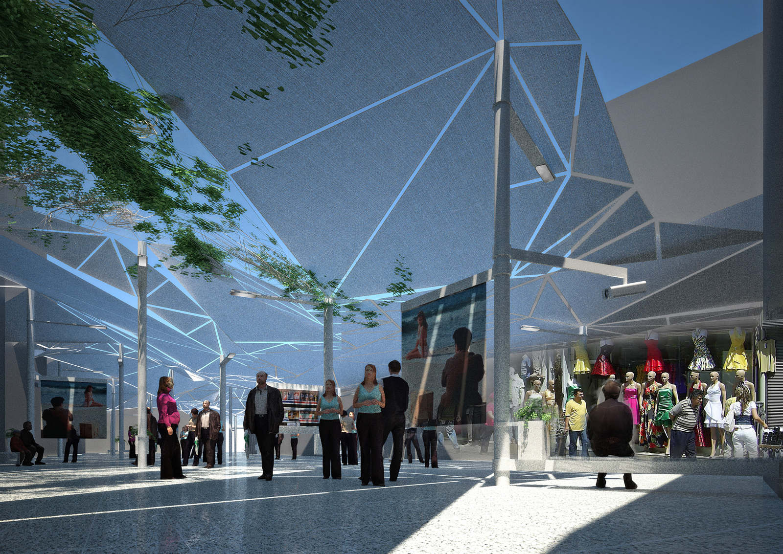 İzmir Kemeraltı Urban Canopy ABOUTBLANK Creative Community