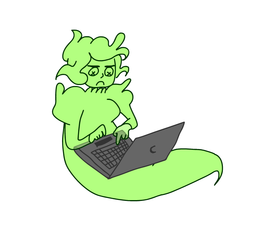 Job Haunting gifs Cath Garvey Illustrator and 2D Animator