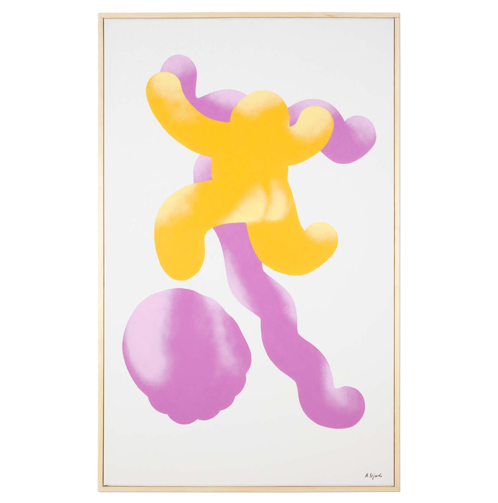 Acrylic paintings - Audun Gjerdi, image size:1600x1614