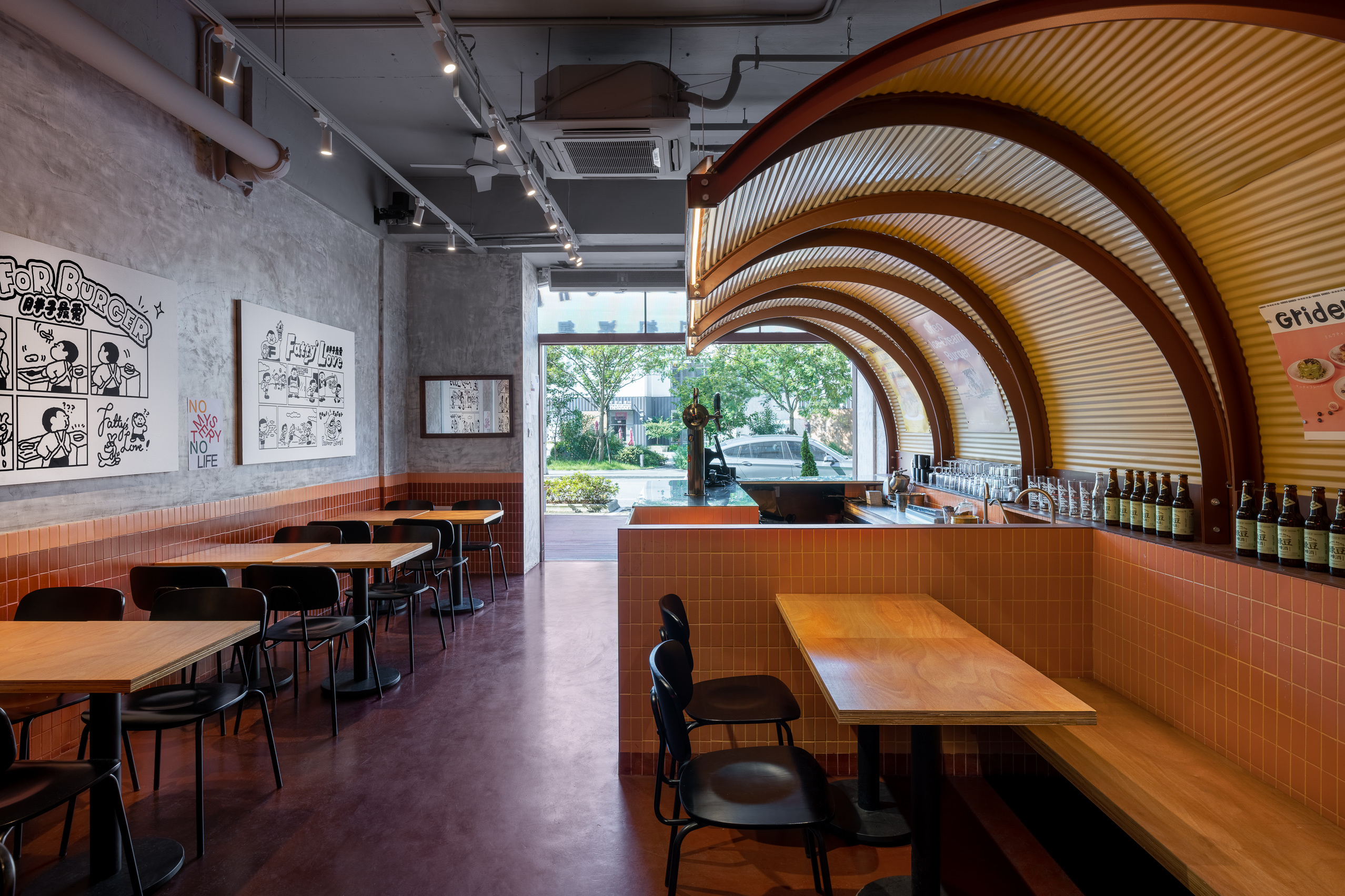 Grinder Burger University Avenue office coastline