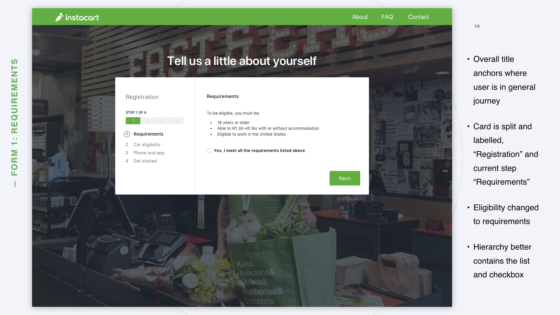 Instacart shopper sign up cordell yee
