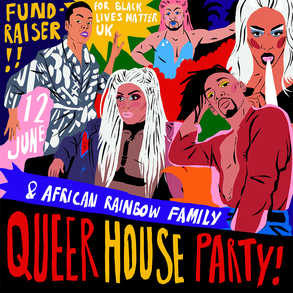 Queer House Party Event FreddeLanka