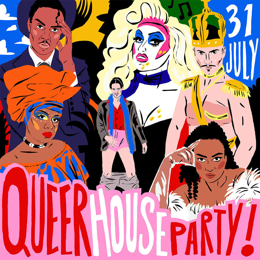 Queer House Party Event FreddeLanka