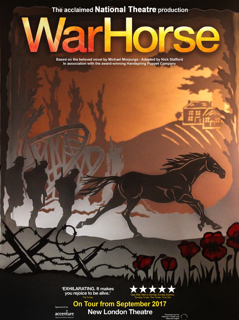 War Horse Theatre Poster Lydia Hopwood Illustration