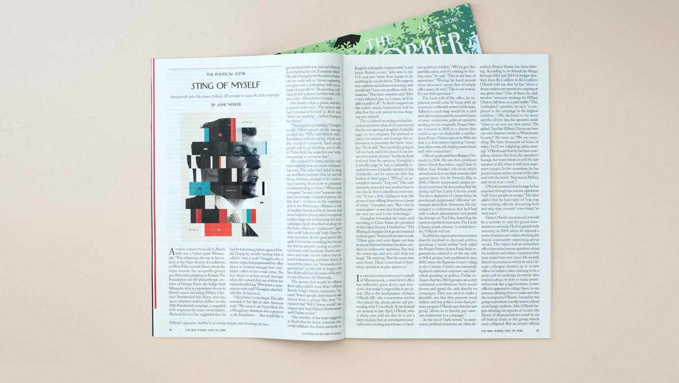 The New Yorker — Sting of Myself