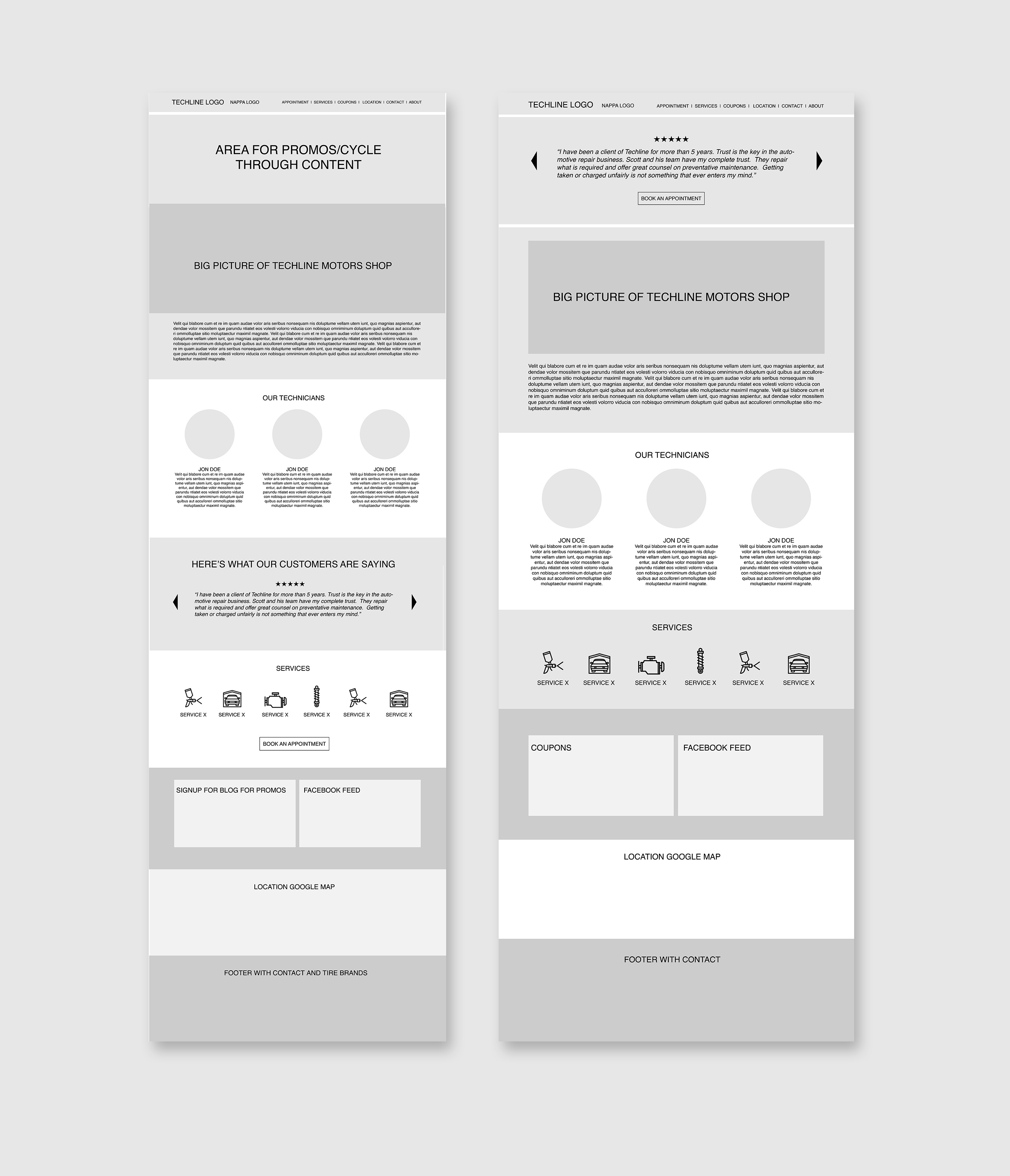 Techline Motors Website - MarkMichaelis