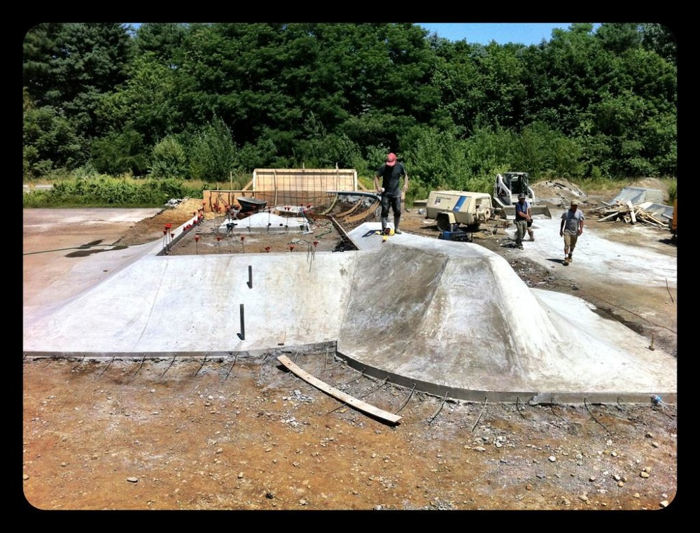 Skatepark of Hampton independentshotcrete