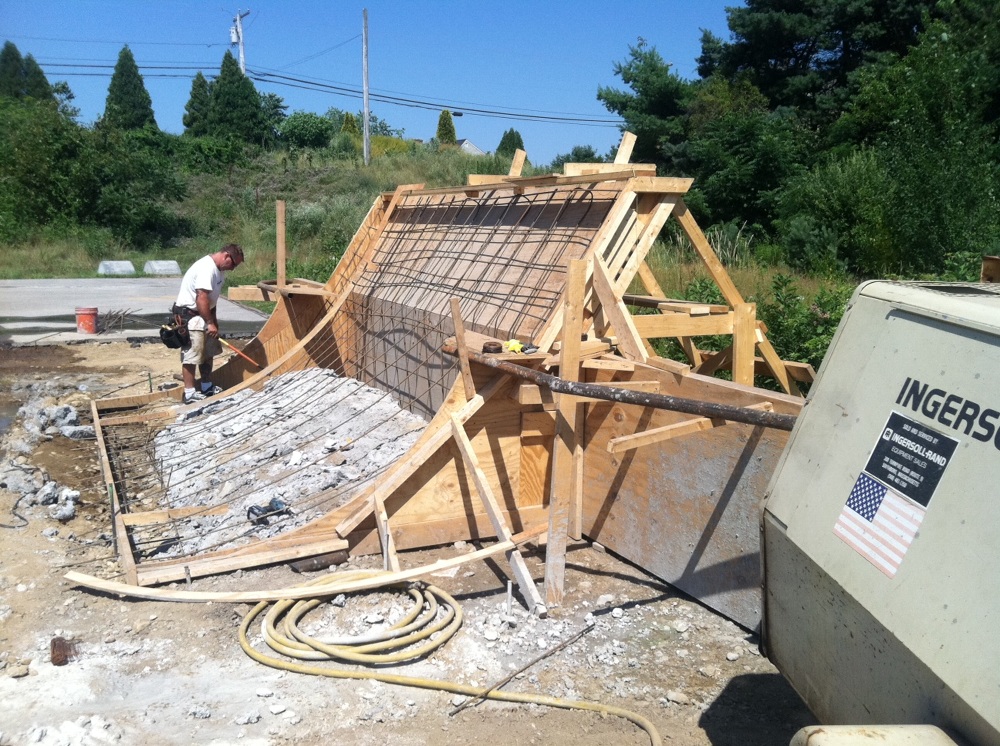 Skatepark of Hampton independentshotcrete