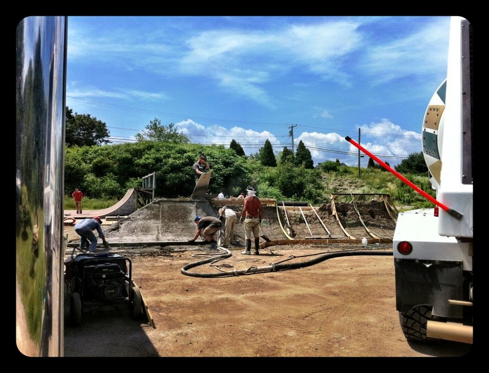 Skatepark of Hampton independentshotcrete