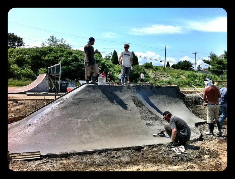 Skatepark of Hampton independentshotcrete