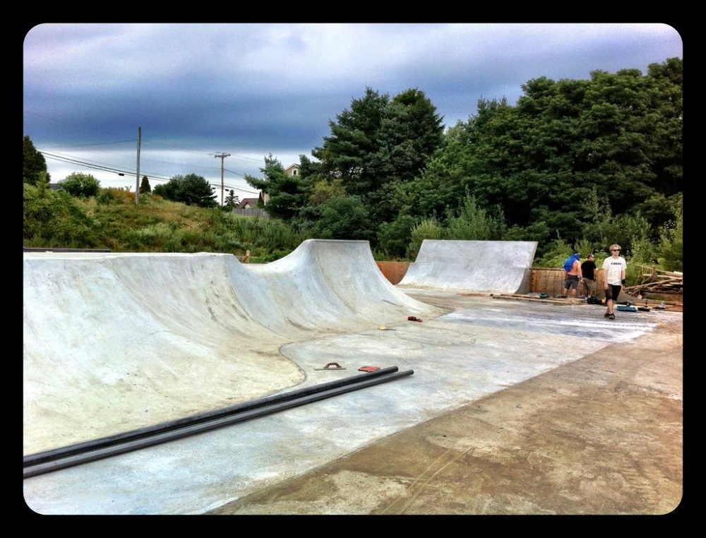 Skatepark of Hampton independentshotcrete