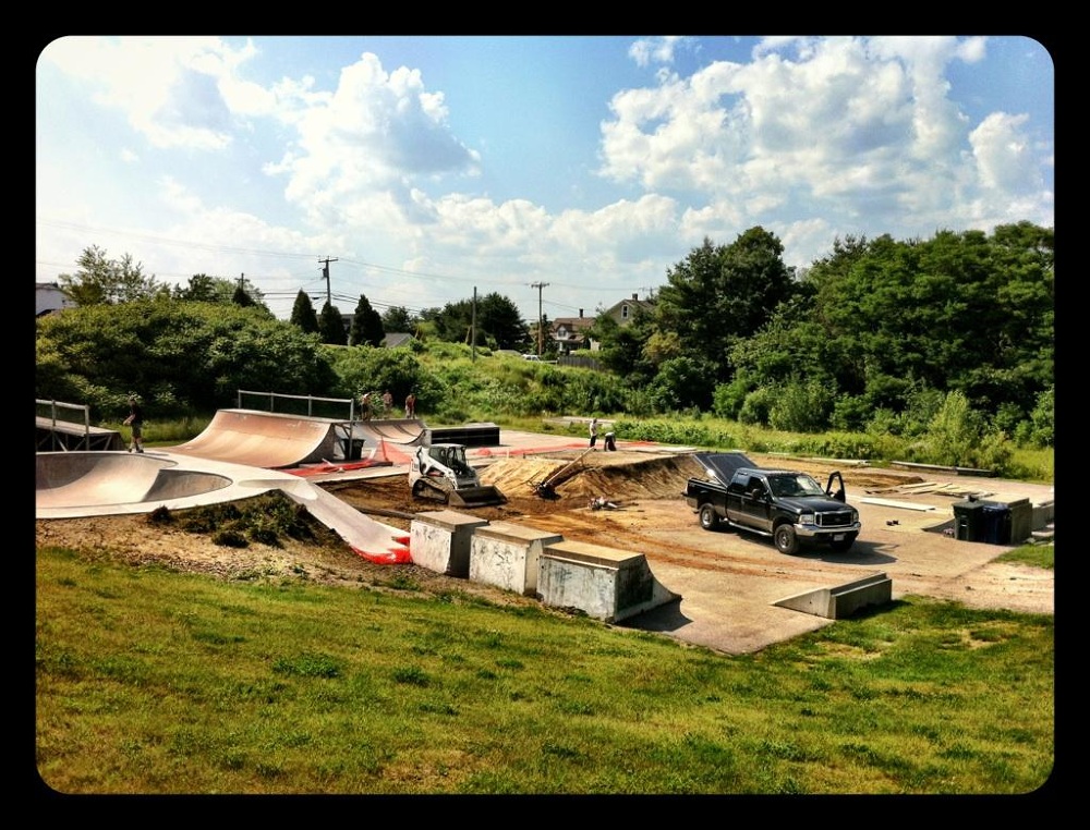 Skatepark of Hampton independentshotcrete