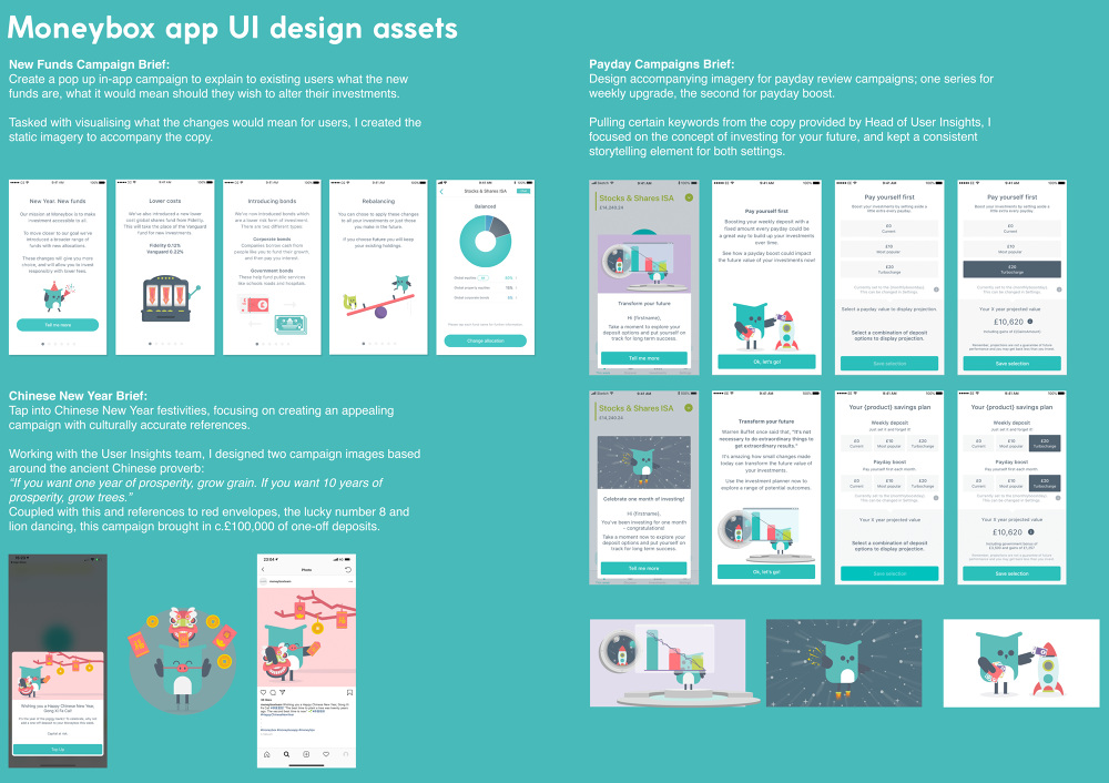 Moneybox Investment App Hishimasa Illustration