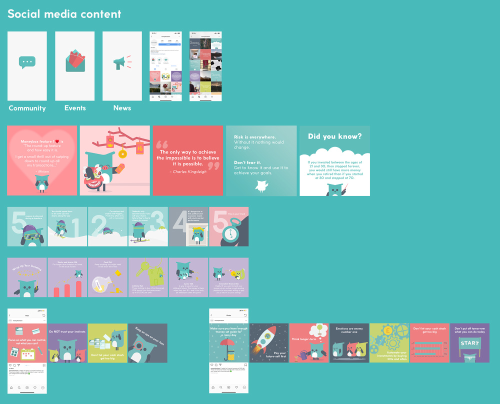 Moneybox Investment App Hishimasa Illustration