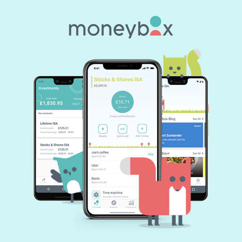 Moneybox Investment App Hishimasa Illustration