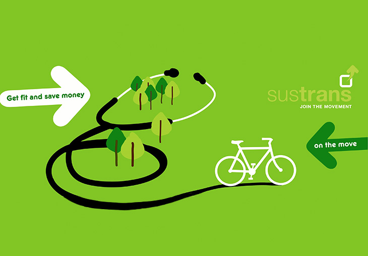 Sustrans Signposts Sustrans: illustrations - Jessie Yu Design