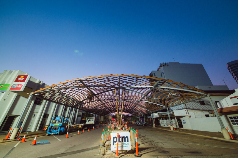 Cavenagh St Shade Structure Darwin, NT PMI Engineers