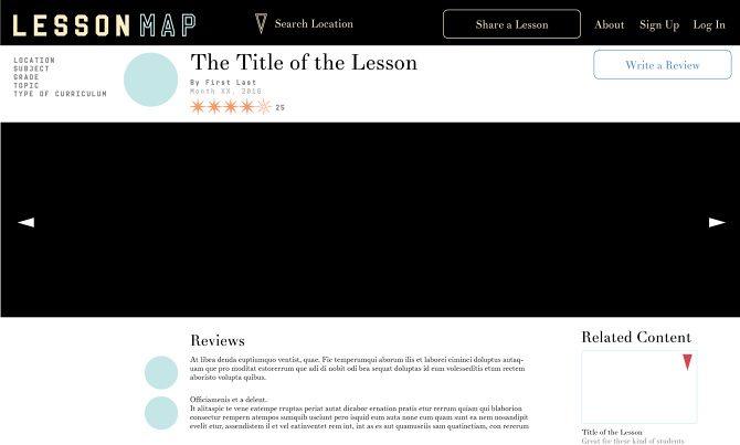 Lesson Map Screen Examples LessonMap - Walk the Sky