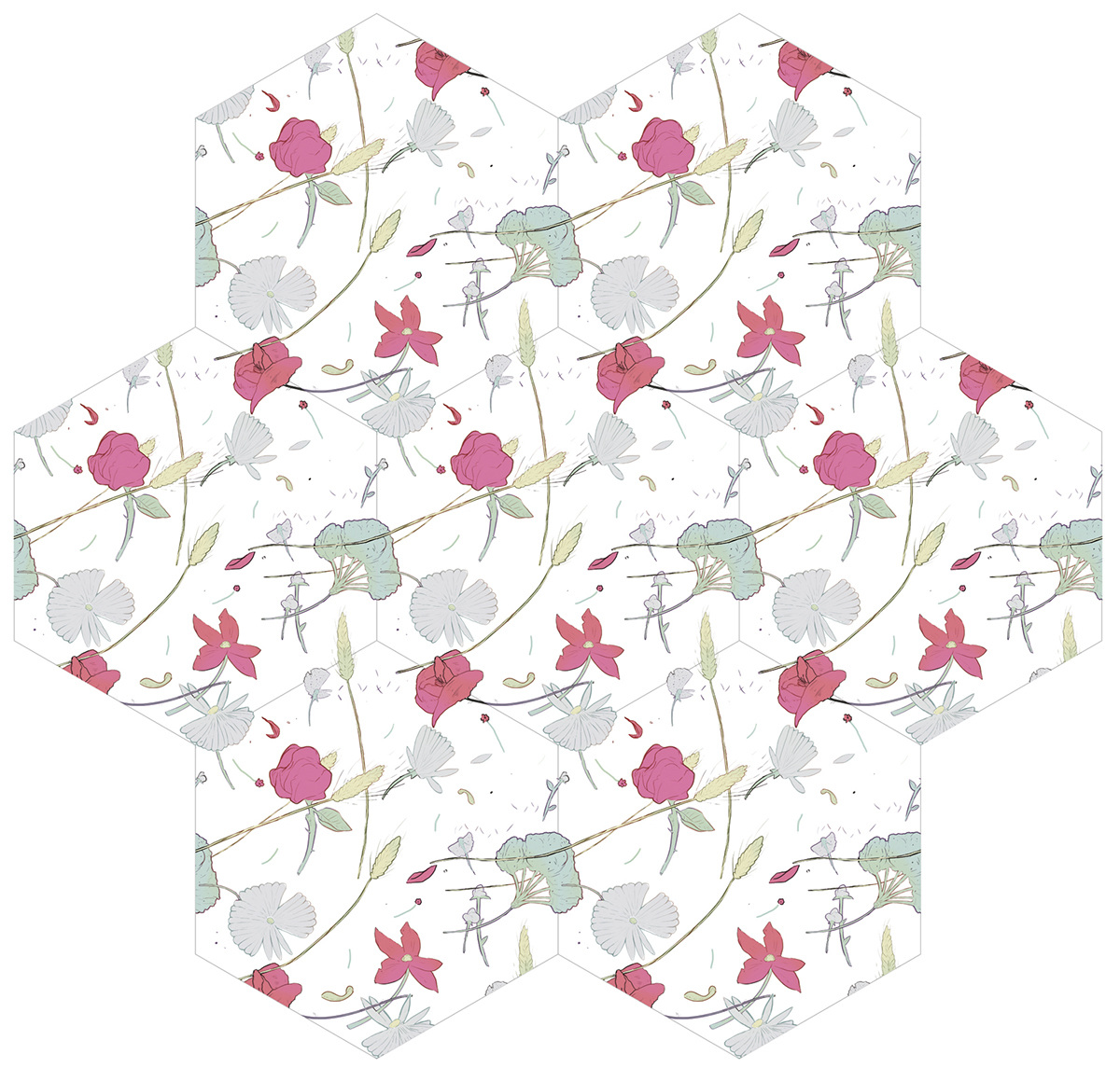 Sime Pattern Pattern, tiles - sime