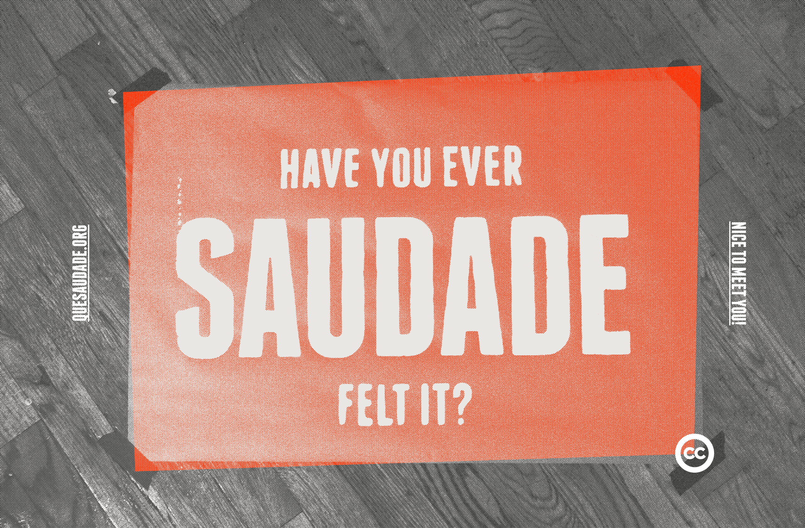 Saudade Have You Ever Felt It