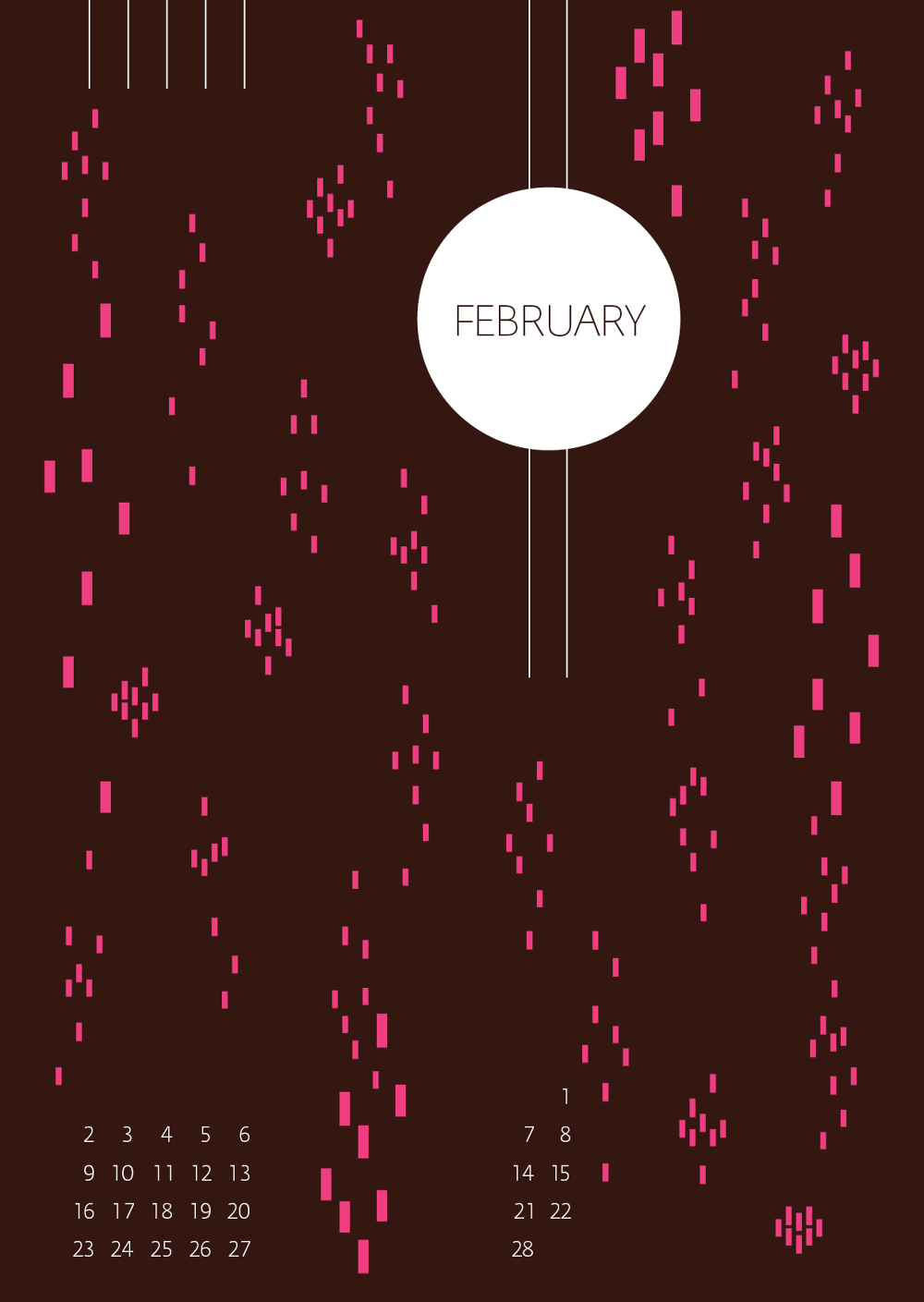 Color Calendar - Desmond Pang