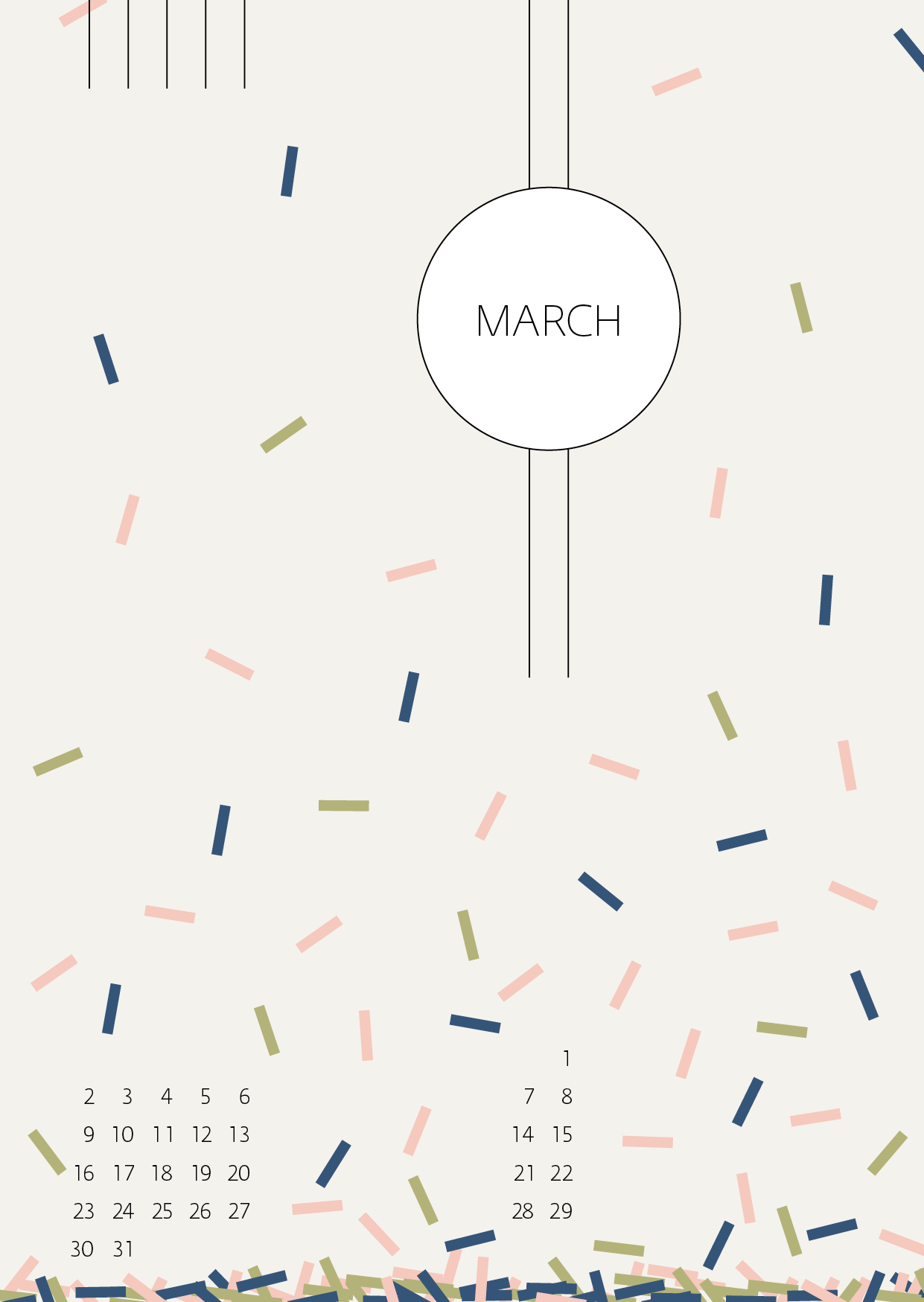 Color Calendar - Desmond Pang