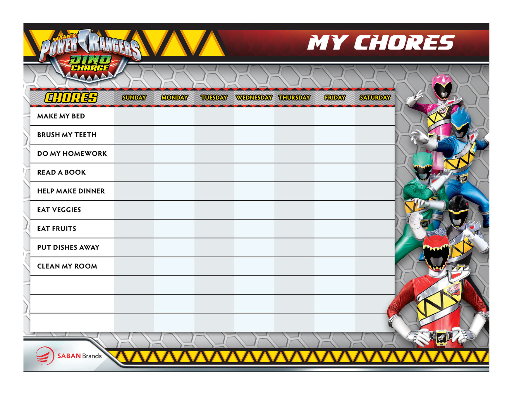 Power Rangers Dino Charge 3D Papercrafts & Printables - Ryan Jay Design