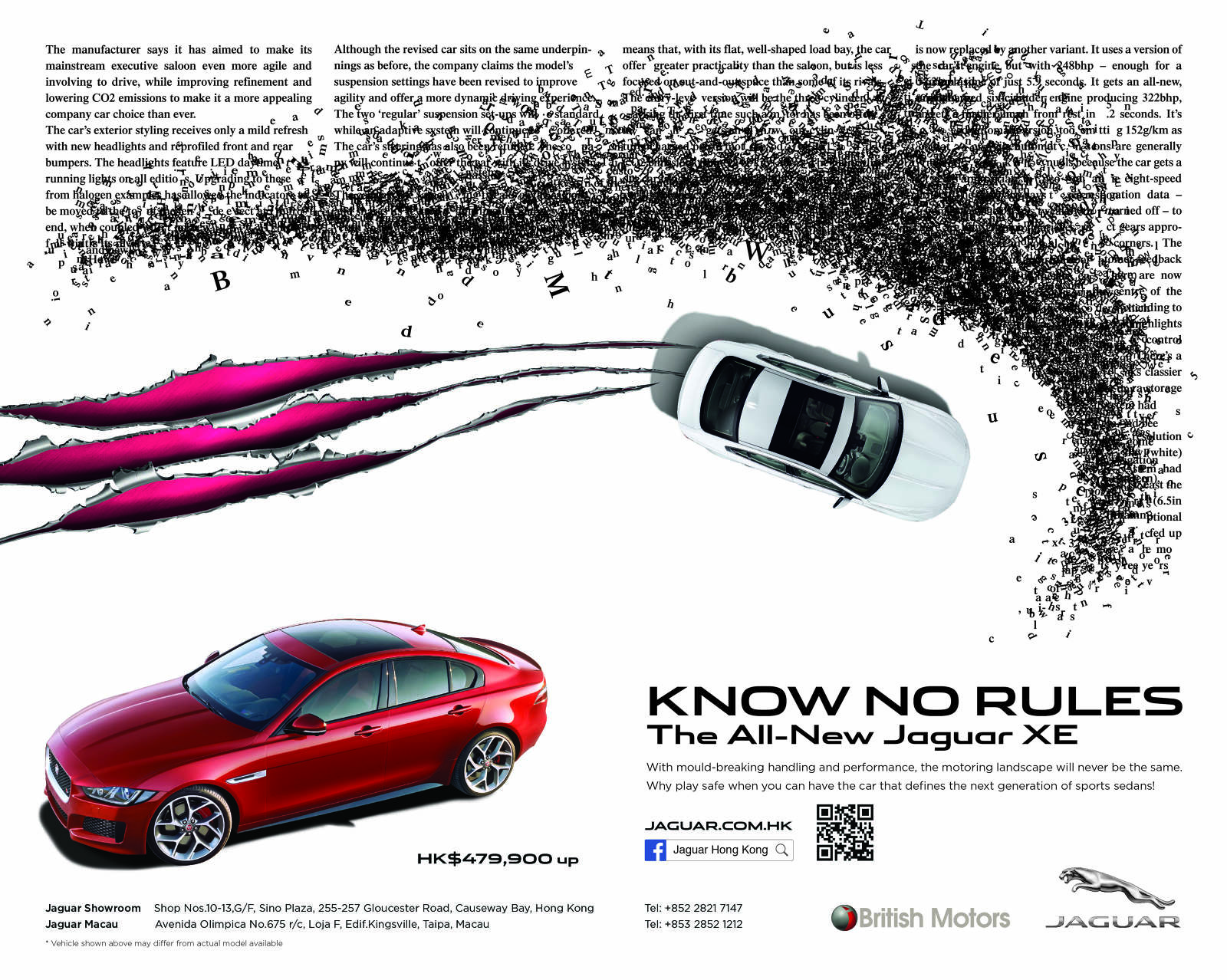 JAGUAR XE campaign - theRoom creative limited