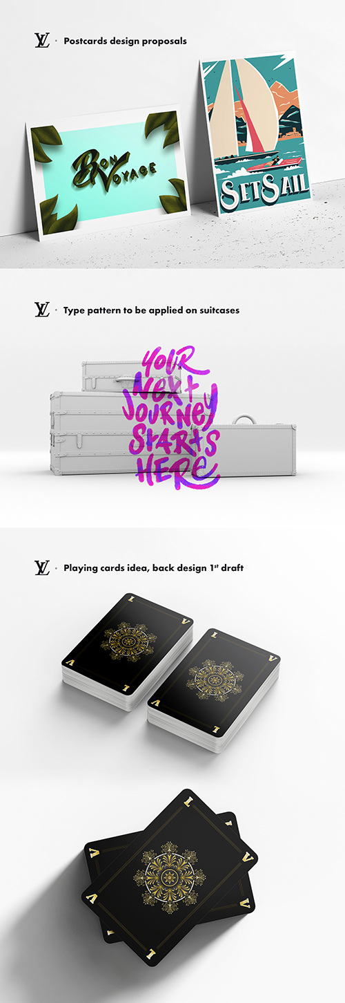 Louis Vuitton - Sébastien Schang - Creative & Graphic Designer