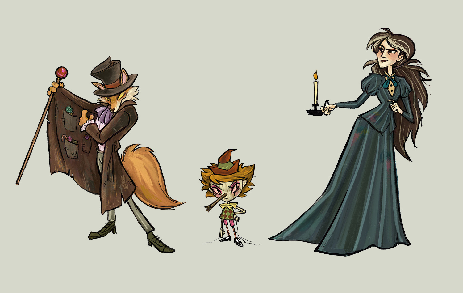 · Pinocchio: Visual Development Project - Javiera Valiente / Diseño e ...