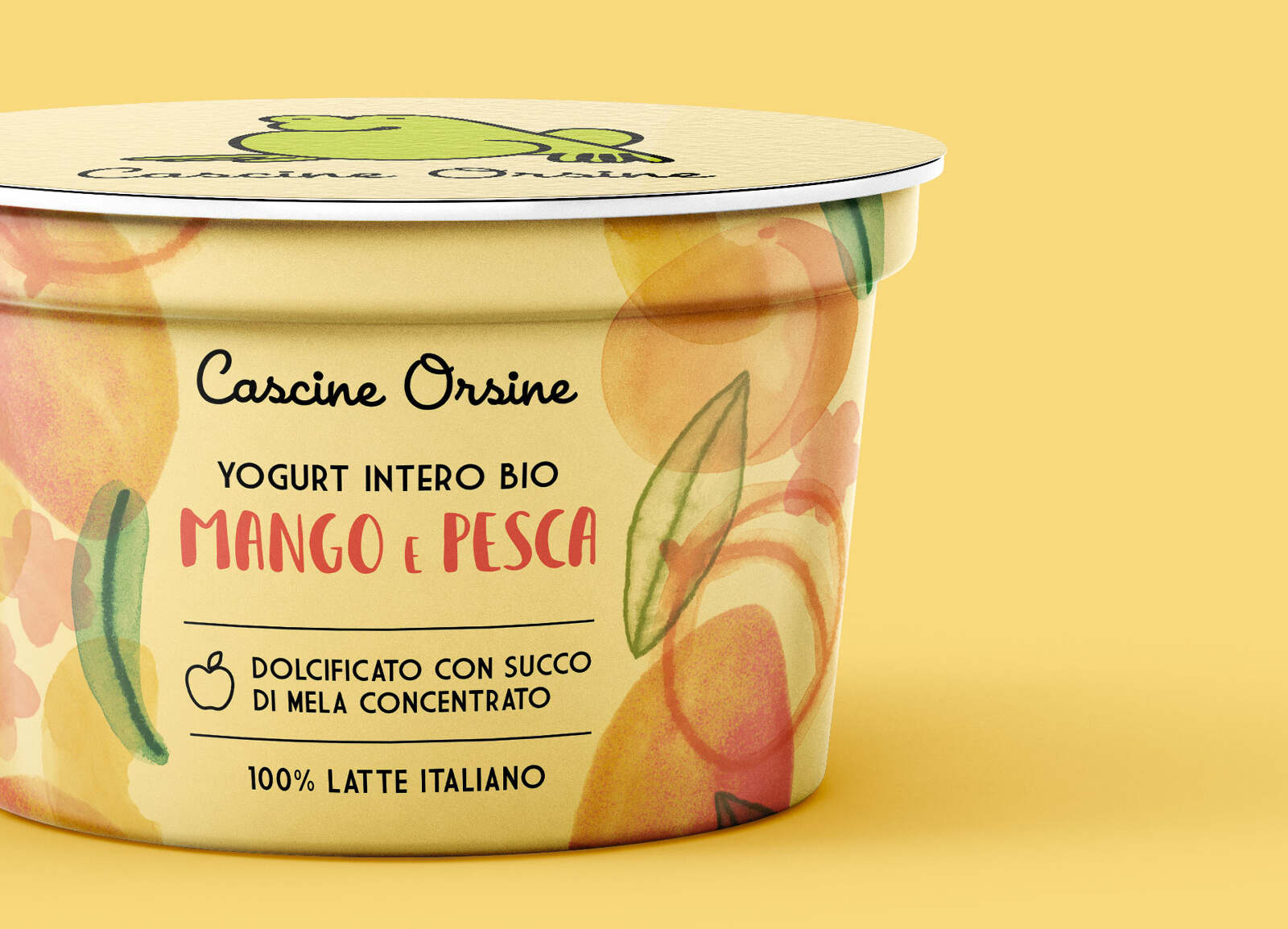 CASCINE ORSINE // Yogurt Packaging Design - Irene Fioretti, image size:1600x1154