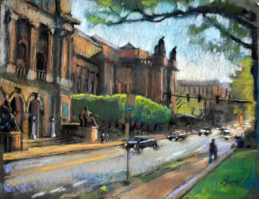 Cityscapes Pastels III : Pittsburgh + Surrounding Areas: Plein Air