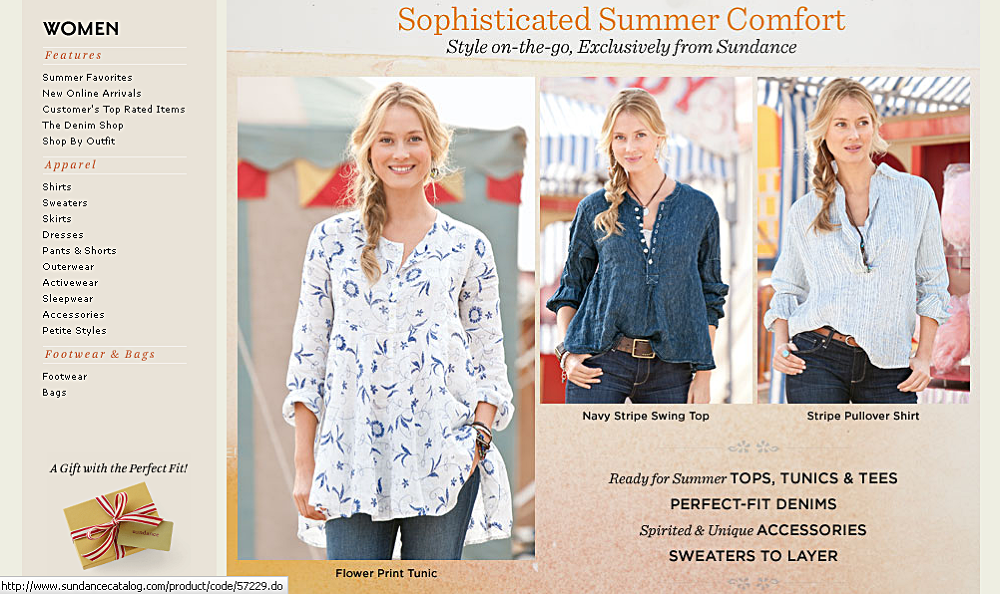 Sundance Catalog At last, a lifestyle branding portfolio that lets