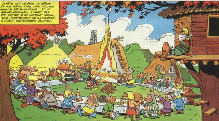 Column | De everzwijnen van Obelix - Sanne Huysmans | schrijver